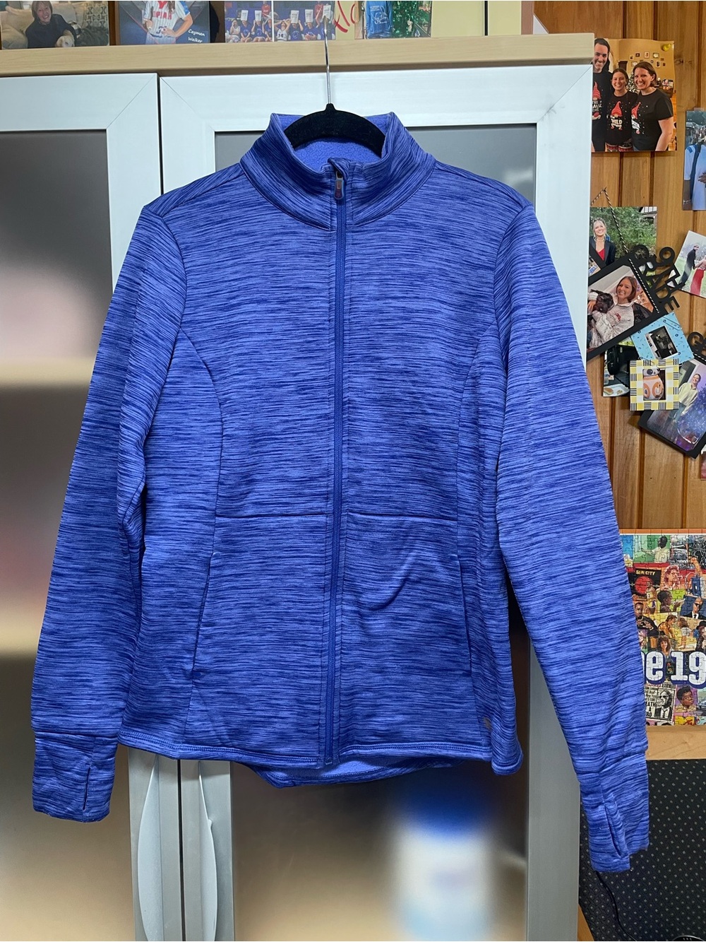 Women’s Athleta Full Zip Athletic Purple Jacket Size Medium